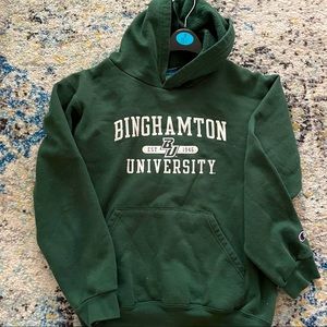 Binghamton University Champion Hoodie Sweatshirt